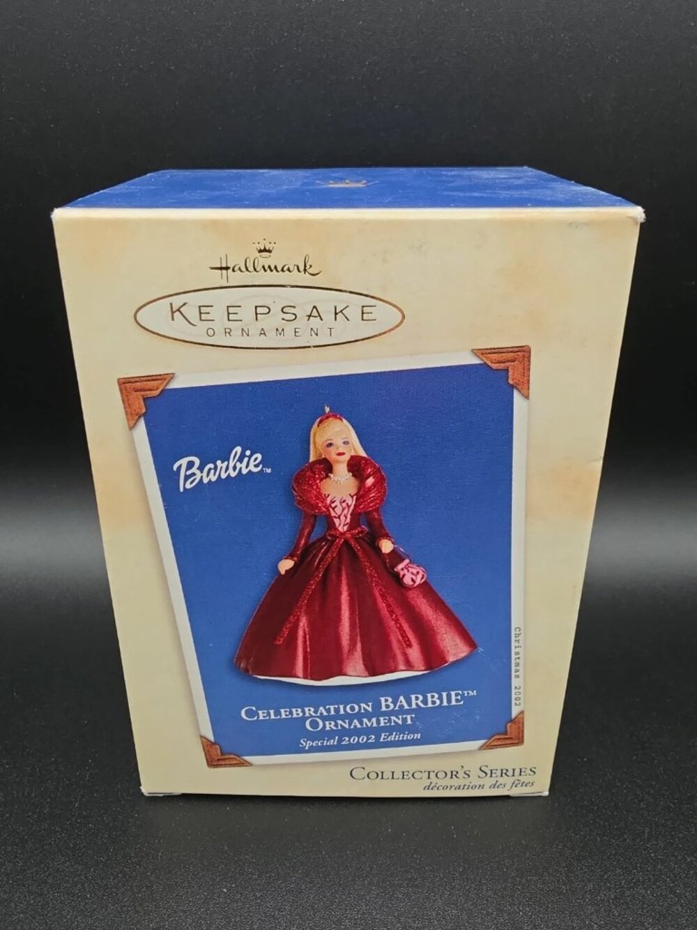 Vtg 2002 Hallmark Christmas Celebration Barbie Ornament Special Edition EUC